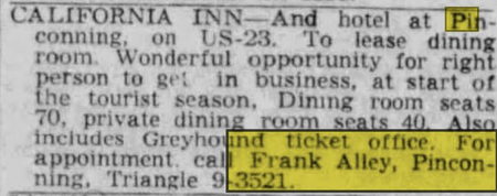 California Inn - Jun 29 1955 Article